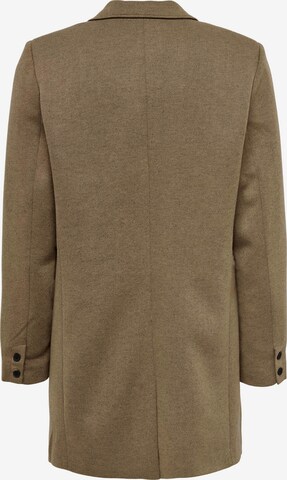 Only & Sons Regular fit Between-seasons coat 'Julian' in Brown