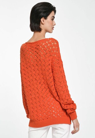 Fadenmeister Berlin Strickpullover Cotton in Rot