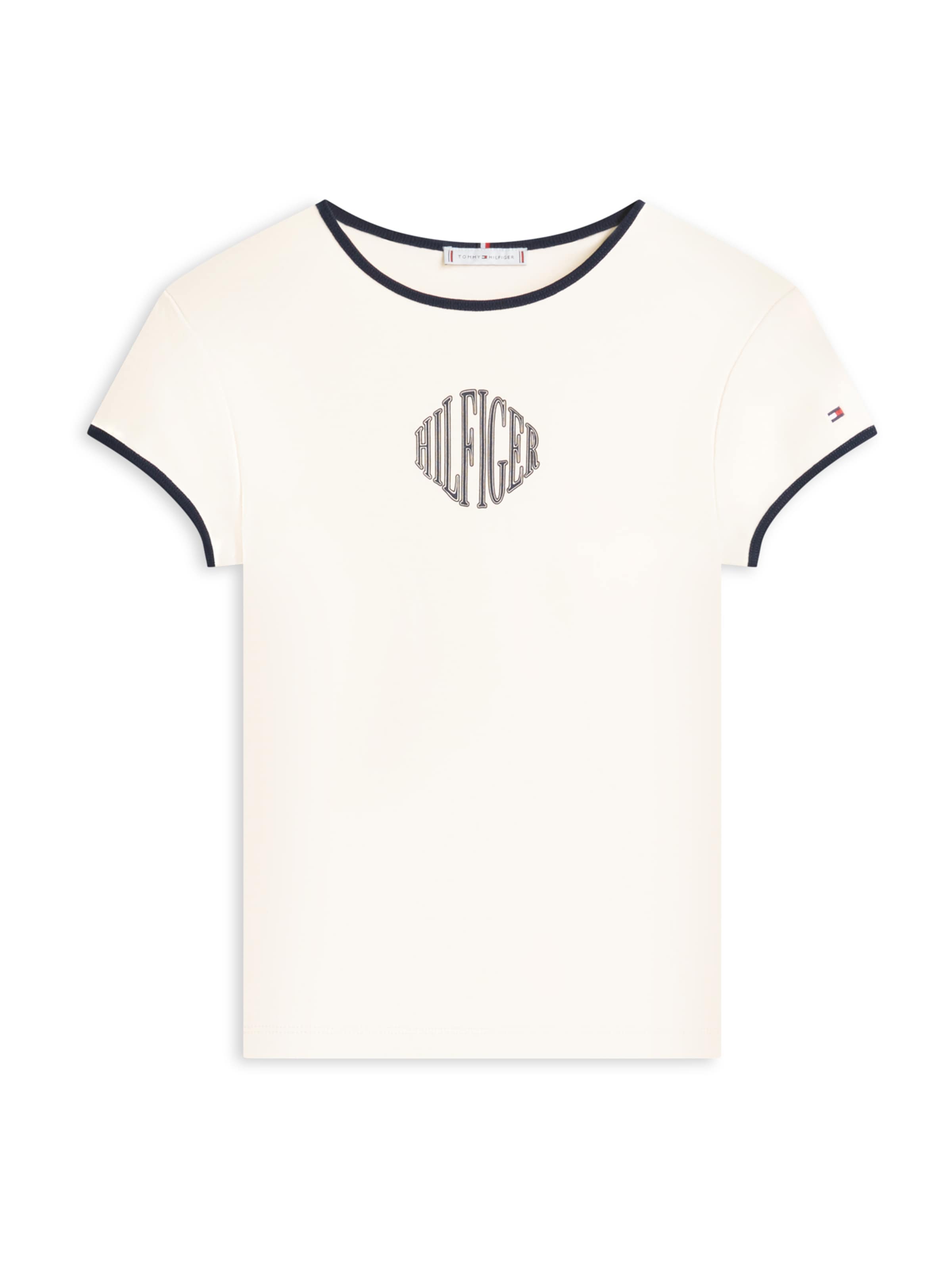 bēšs TOMMY HILFIGER T-Krekls: no priekšpuses