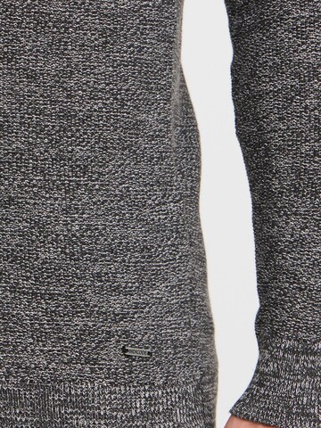 INDICODE JEANS Gebreid vest ' Jadan ' in Grijs