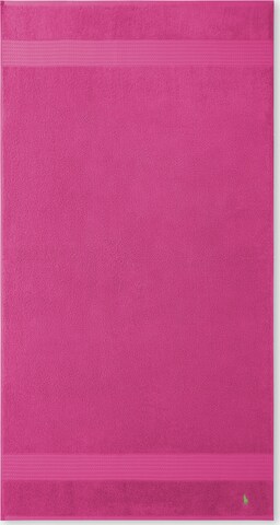 Ralph Lauren Home Duschtuch 'POLO PLAYER' in Pink