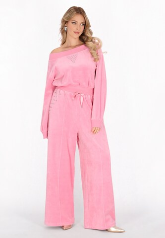 faina Свитшот 'Fashion Look' в Ярко-розовый