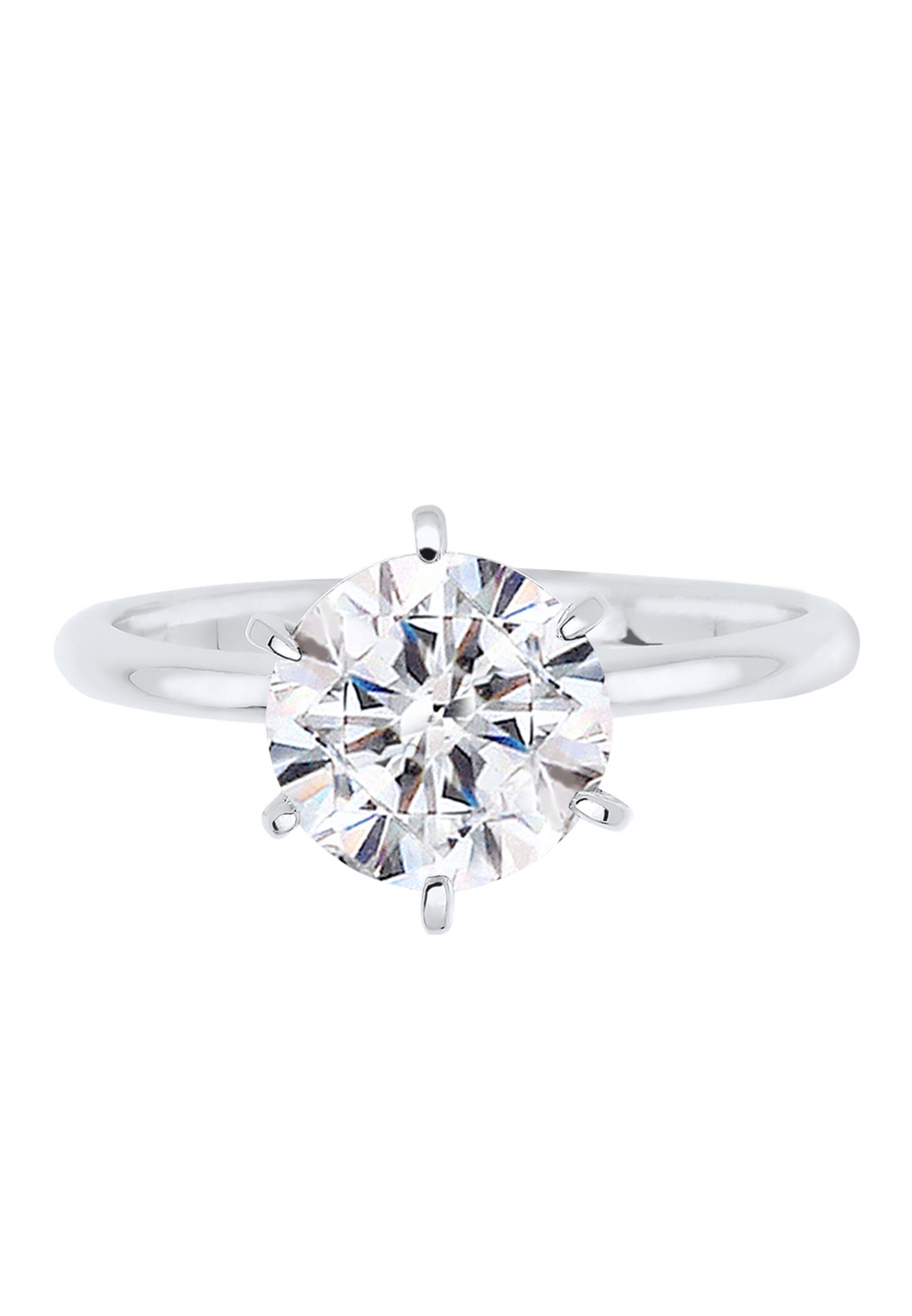 ELLI Prsteň 'Kristall' - Strieborná