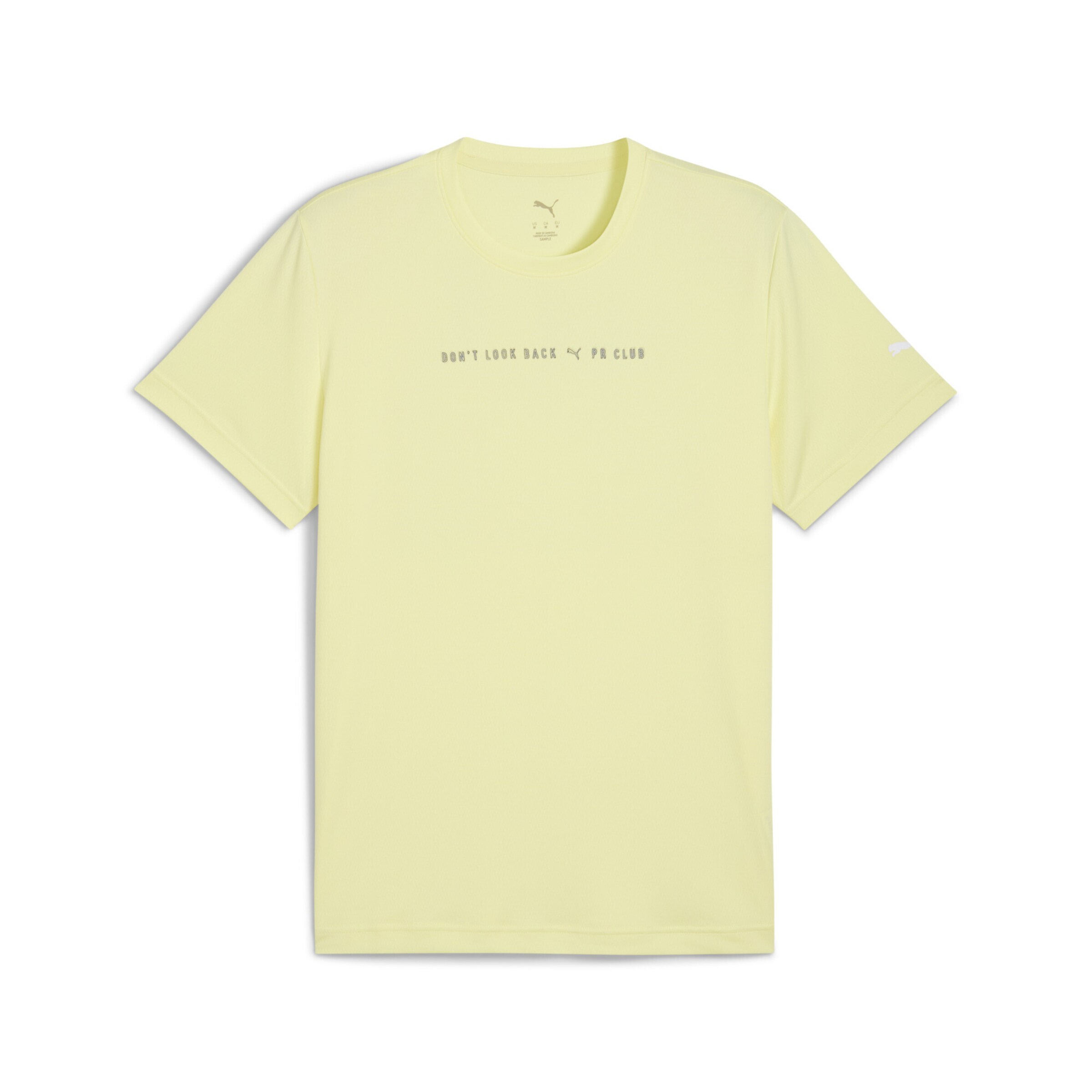 PUMA Performance shirt 'Run Club' in Light yellow / Black, Item view