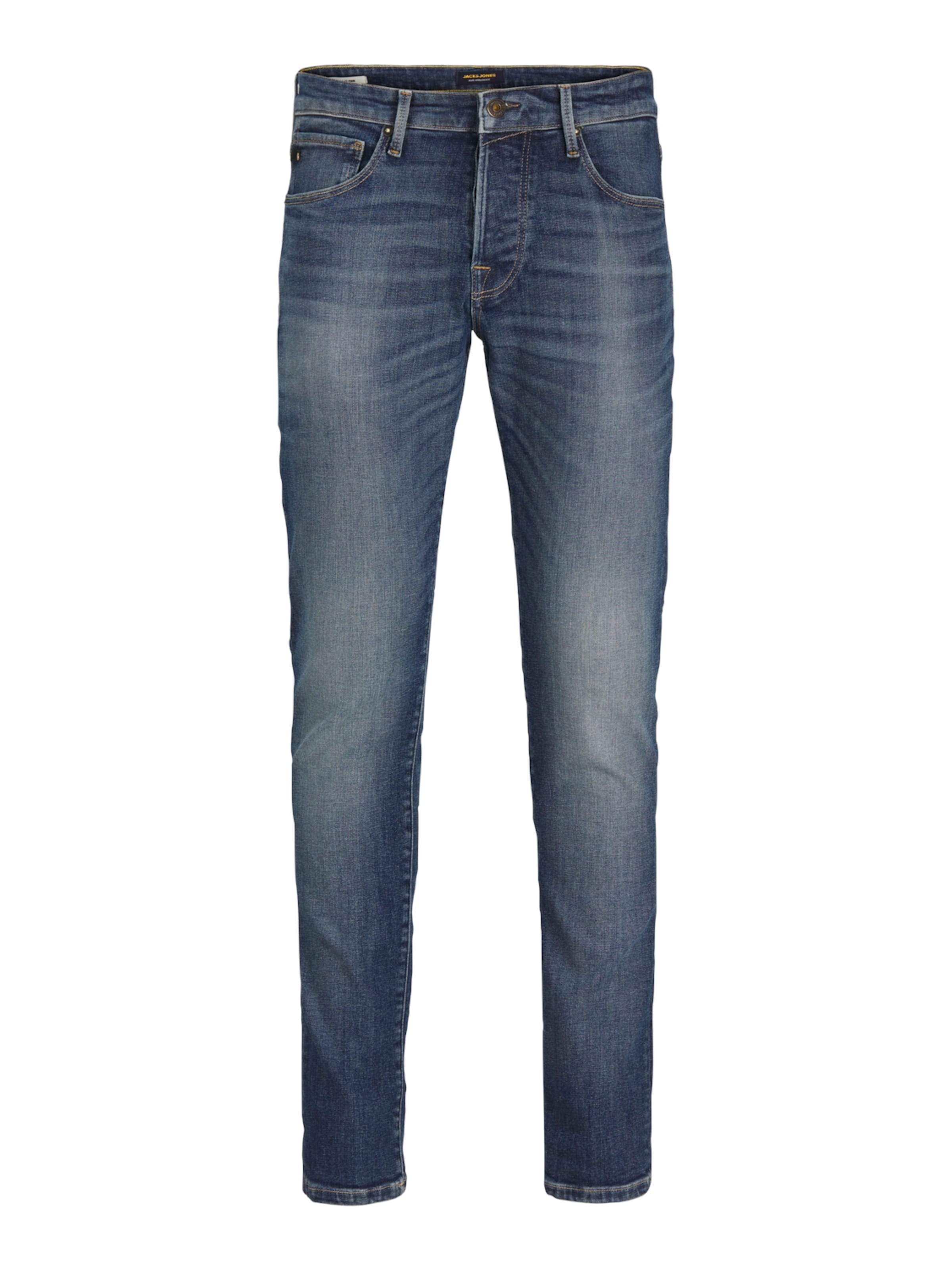 JACK & JONES Slimfit Jeans 'JJIGLENN JJICON' in Blau: Vorderseite
