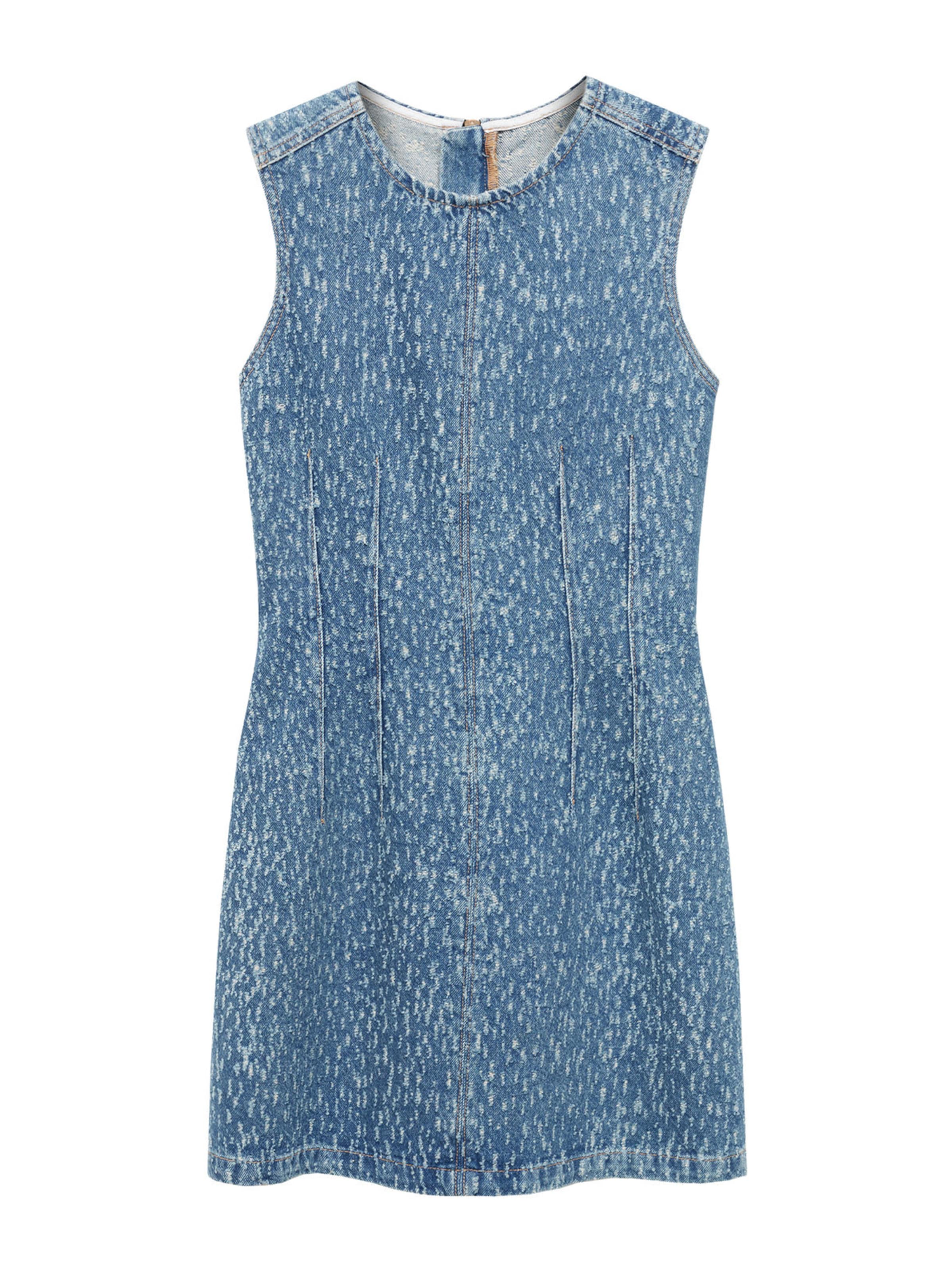 MANGO Рокля 'Beau' в синьо: отпред
