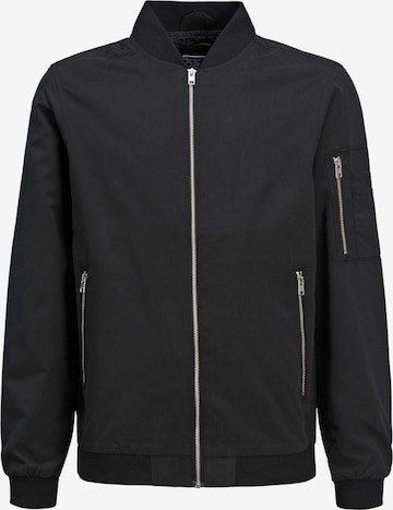 Jack & Jones Junior Демисезонная куртка 'JJERush' в Черный: спереди