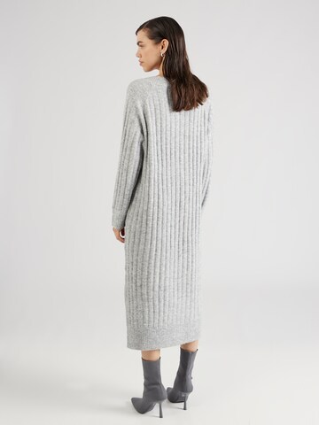 Robes en maille TOPSHOP en gris