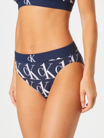 Calvin Klein Underwear String 'Cheeky' i blå: forside