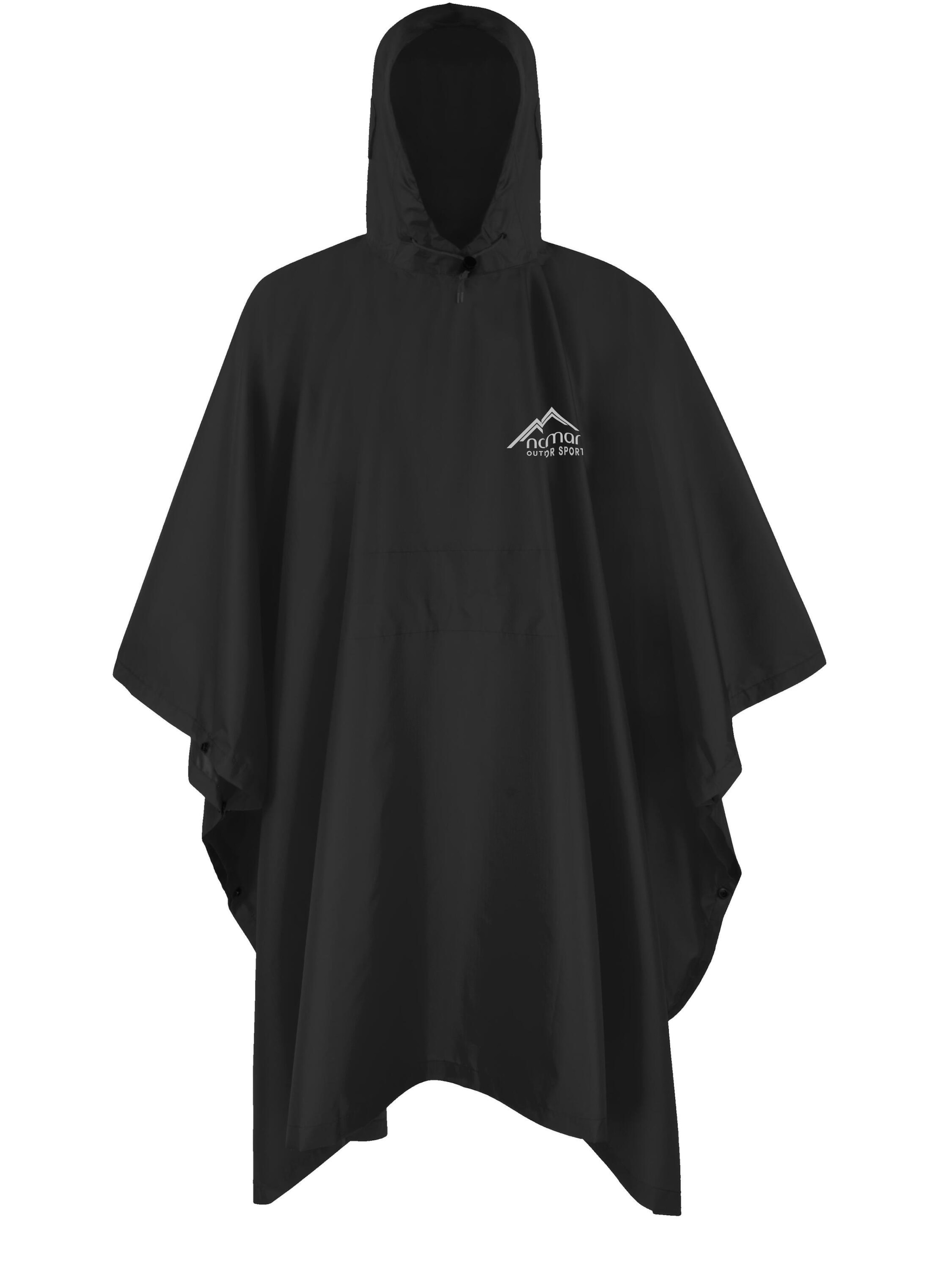 normani Functionele jas 'Derry' in Zwart: voorkant