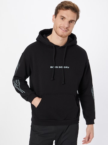 ABOUT YOU Limited Sweatshirt 'Alex' by Dyma (GOTS) in Schwarz: predná strana