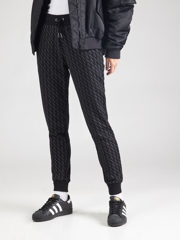 Effilé Pantalon ARMANI EXCHANGE en noir : devant