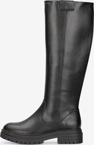 Bottes 'Fay' POSH by Poelman en noir : devant
