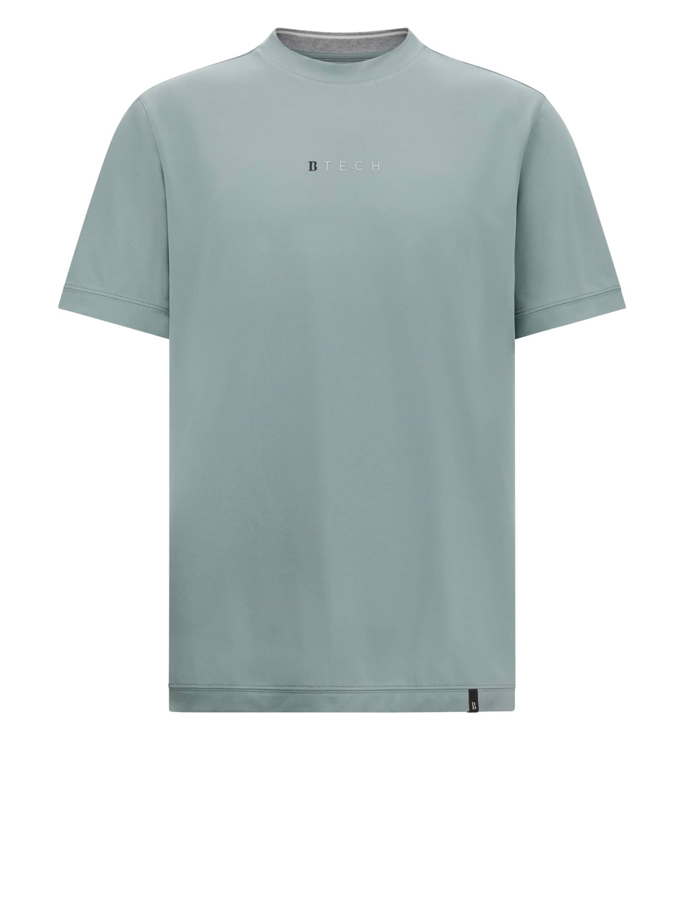 Boggi Milano Shirt 'B Tech' in Groen: voorkant