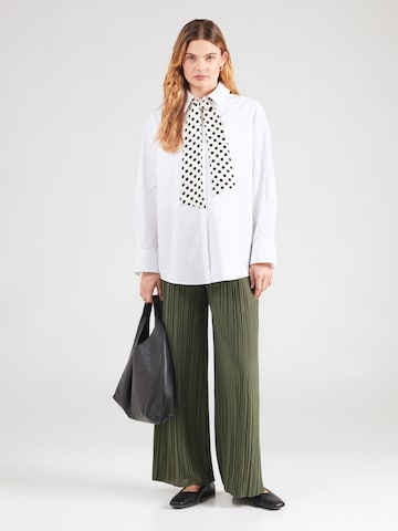 Hailys Wide leg Pants 'Fa44biola' in Green