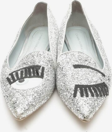 Gianni Chiarini Flats & Loafers in 40 in Silver