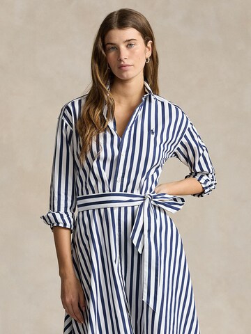 Polo Ralph Lauren Blousejurk 'ELA' in Blauw: voorkant