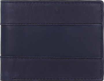 FOSSIL Wallet 'Everett' in Blue: front