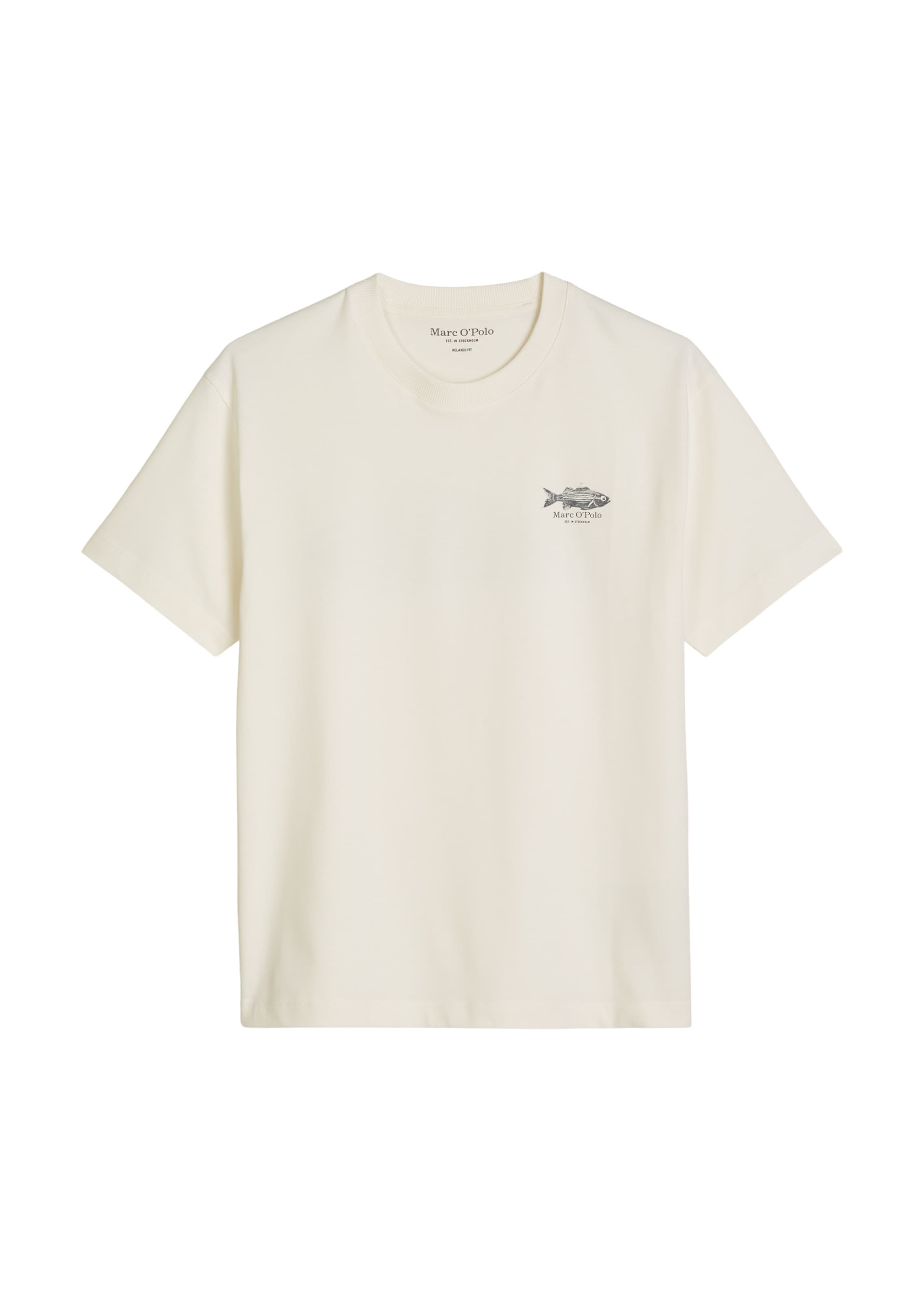 Marc O'Polo Shirt in Wit: voorkant