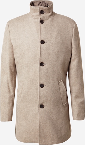 Bruun & Stengade Välikausitakki 'Ontario' värissä ruskea: etupuoli