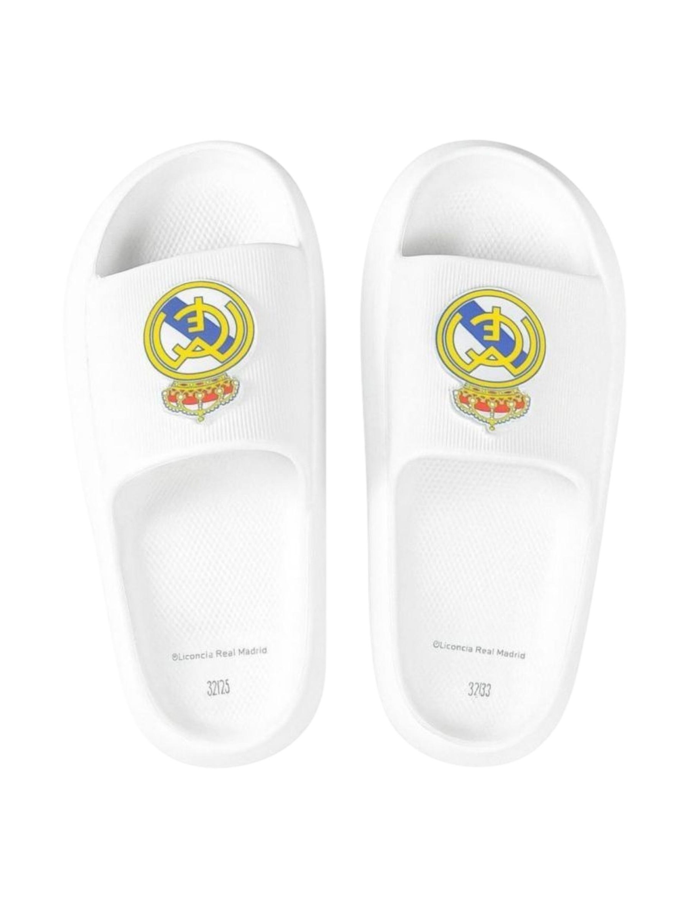 Cerdá Beach & Pool Shoes 'Real Madrid' in White