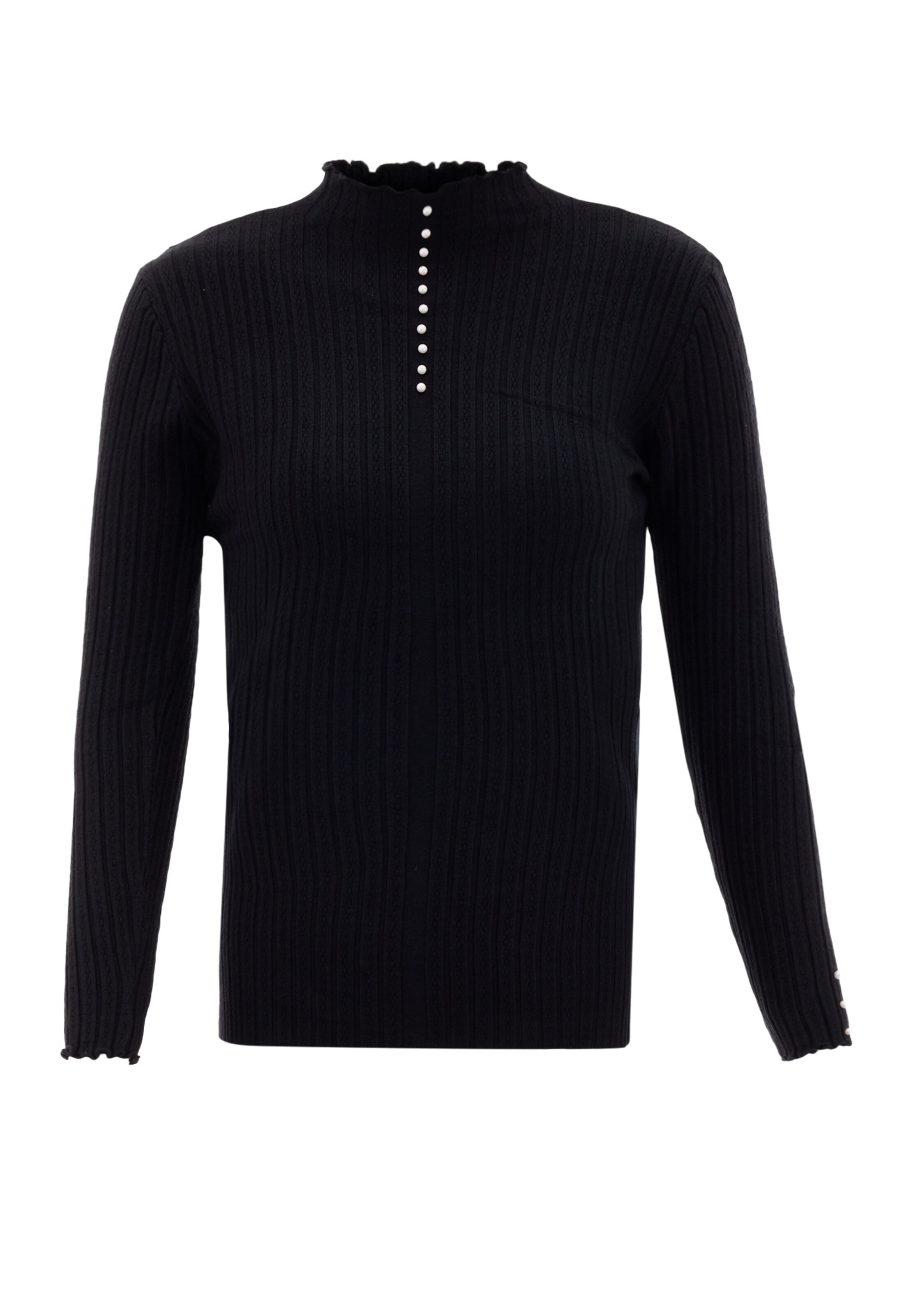 CARNEA Trui in Zwart: voorkant