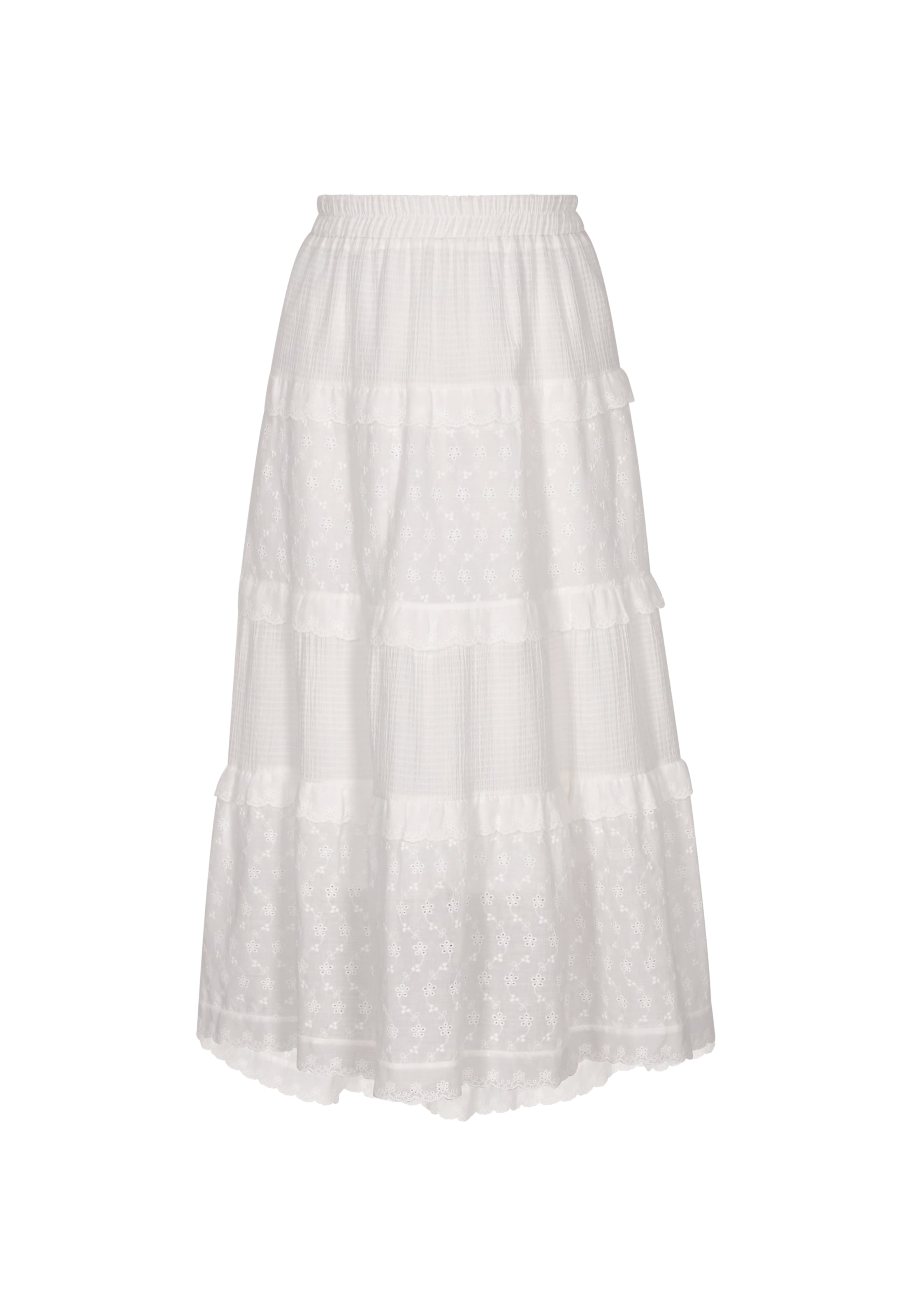IZIA Rok in Wit: voorkant