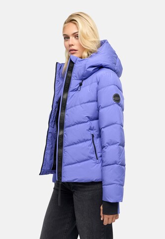 MARIKOO Winterjas in Lila