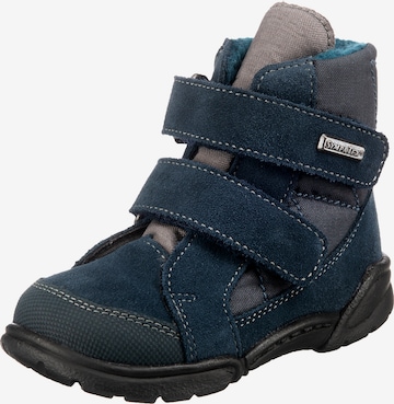 Däumling Snow Boots in Blue: front