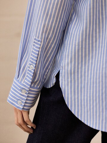 Next Bluse i blå