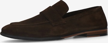MANFIELD Slipper in Braun: Vorderseite