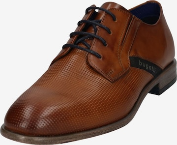 bugatti Lace-Up Shoes in Brown: front