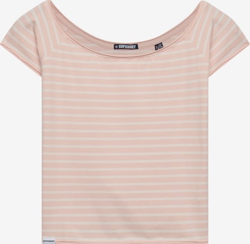 Superdry & Co Shirt 'Bardot' in Pink: Vorderseite