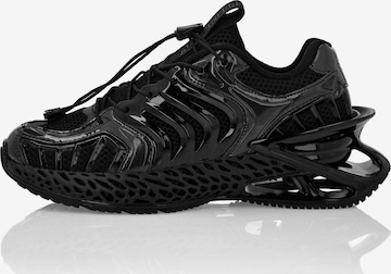 Plein Sport - Zapatillas deportivas bajas 'The Thunder Stroke Gen.x.02' en negro: frente