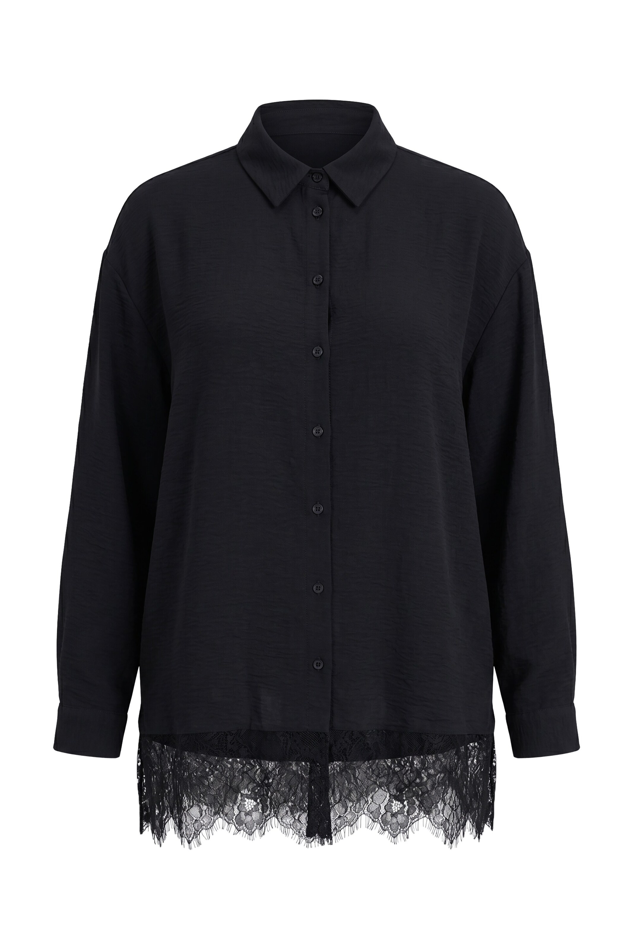 Studio Untold Bluse in Schwarz: Vorderseite