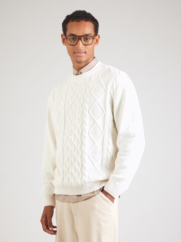 Pullover di ARMANI EXCHANGE in bianco: frontale