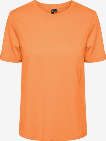 PIECES Tričko 'Ria' – oranžová: přední strana