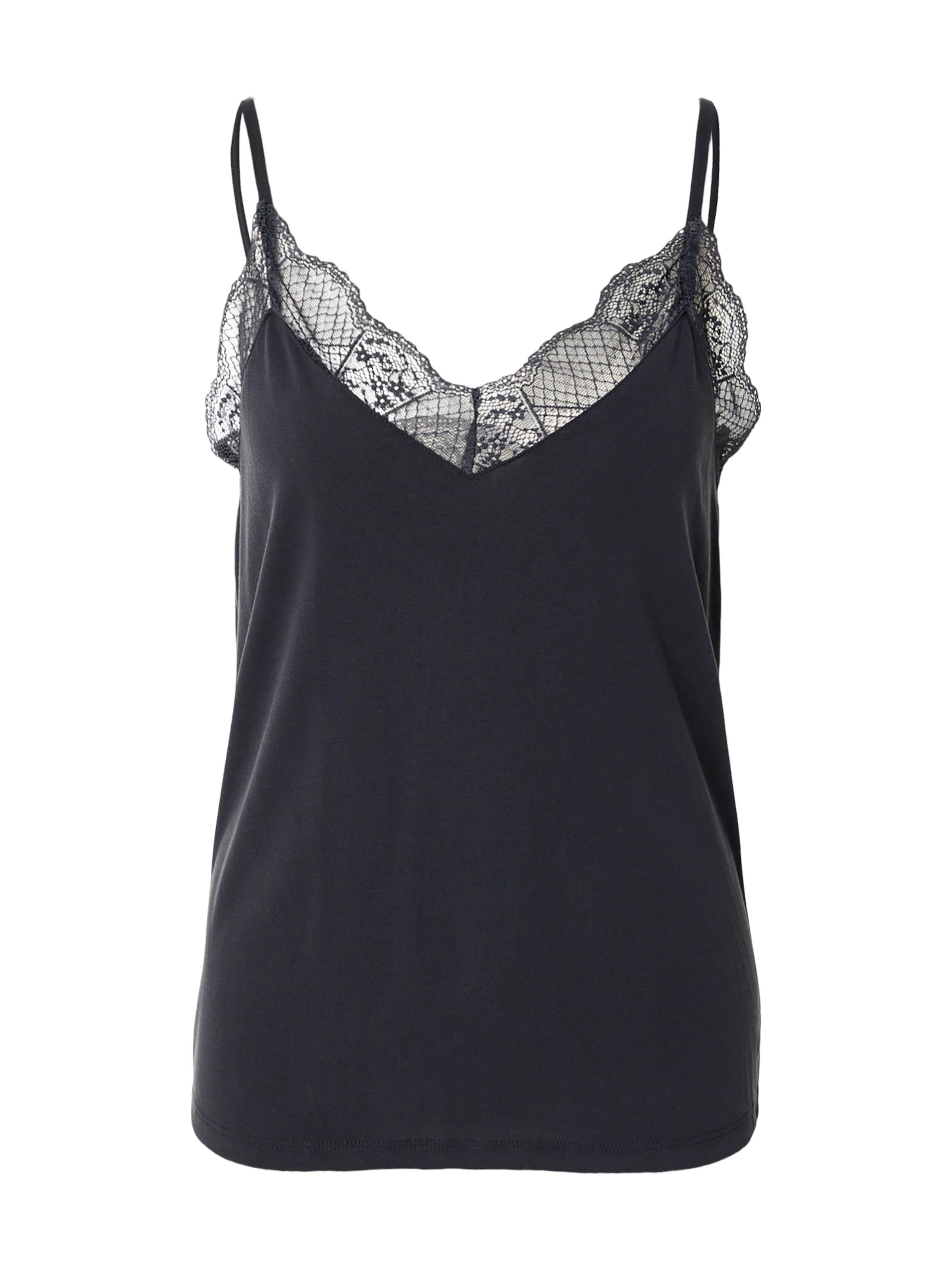 VERO MODA Top 'VMKAREN' - fekete: elől