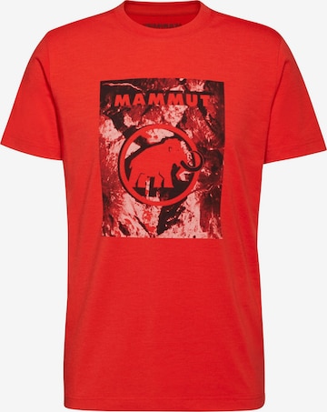 MAMMUT T-Shirt ‘Trovat’ in Rot: Vorderseite