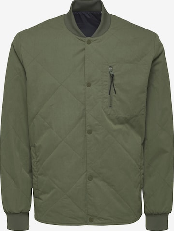 SELECTED HOMME Between-Season Jacket 'Stratford' in Green: front