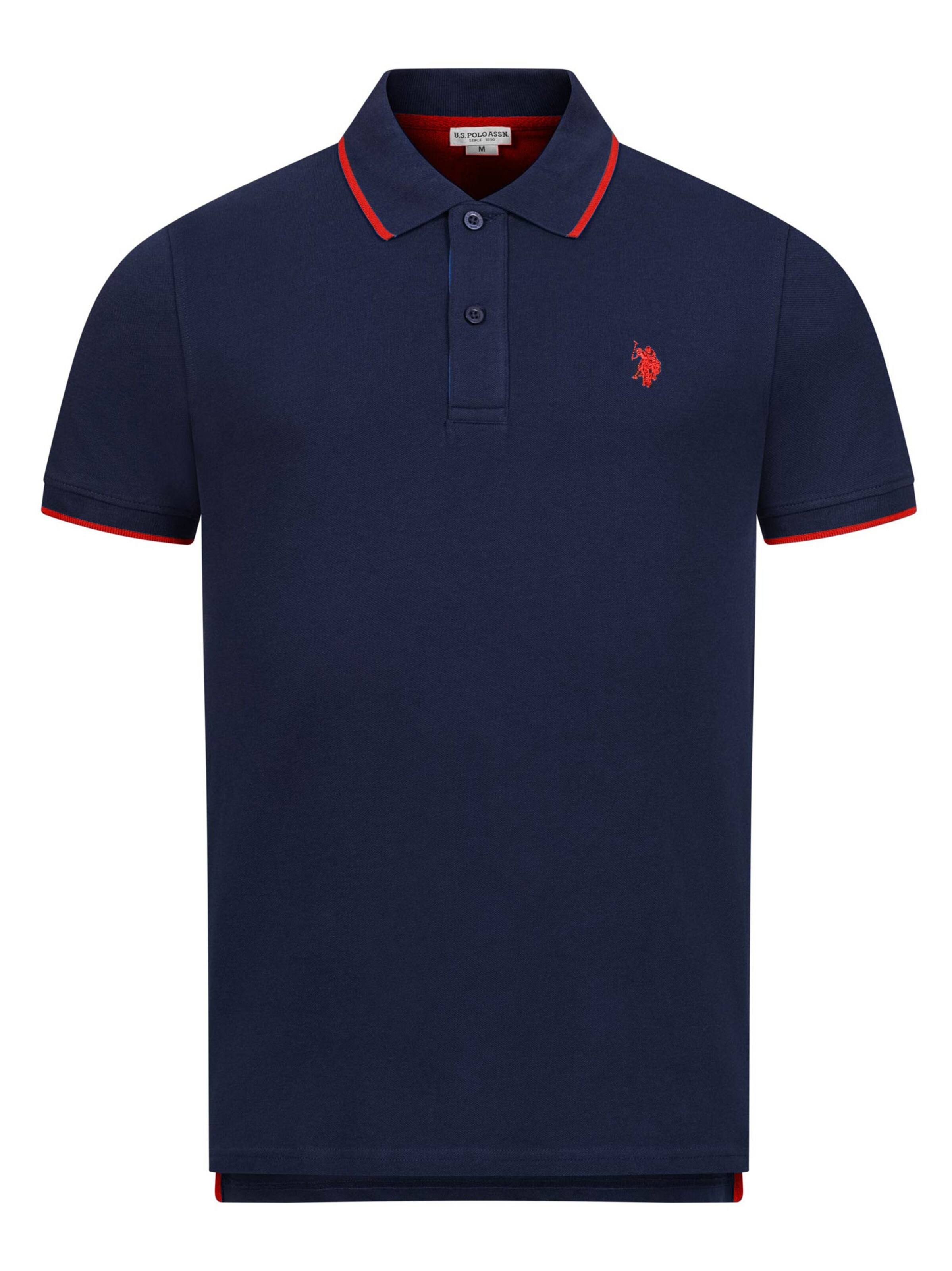 U.S. POLO ASSN. Poloshirt in navy, Produktansicht