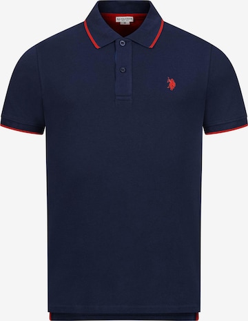 U.S. POLO ASSN. Poloshirt in Blau: Vorderseite
