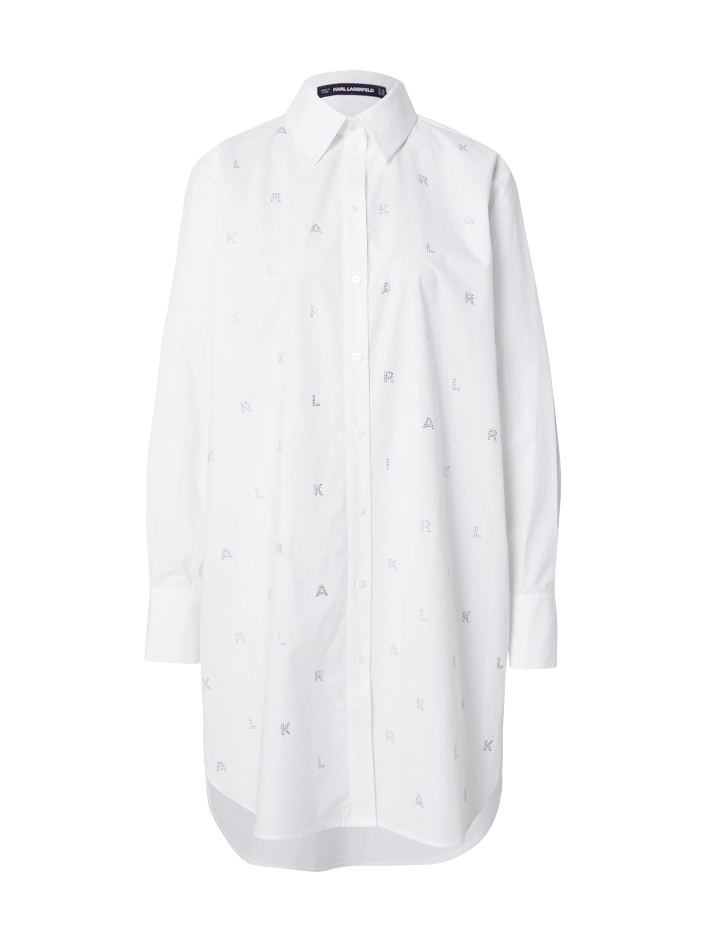 Karl Lagerfeld Halenka – bílá: přední strana