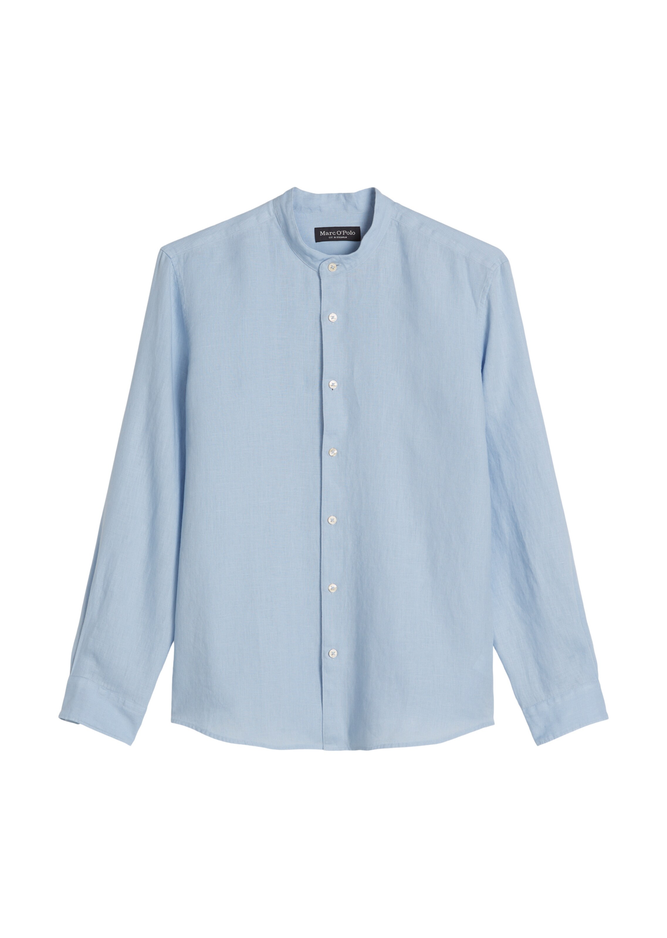 Marc O'Polo Button Up Shirt in Blue: front
