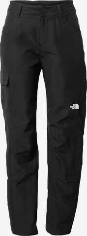 Regular Pantalon outdoor 'HORIZON' THE NORTH FACE en noir : devant