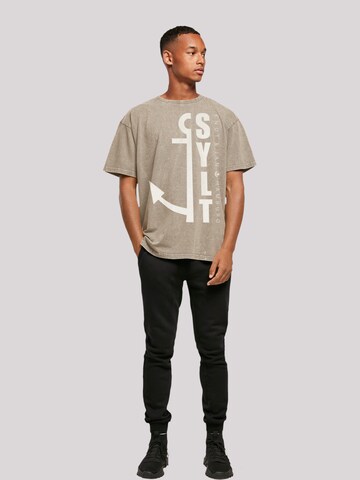 T-Shirt 'Sylt Anker Knut & Jan Hamburg' F4NT4STIC en vert