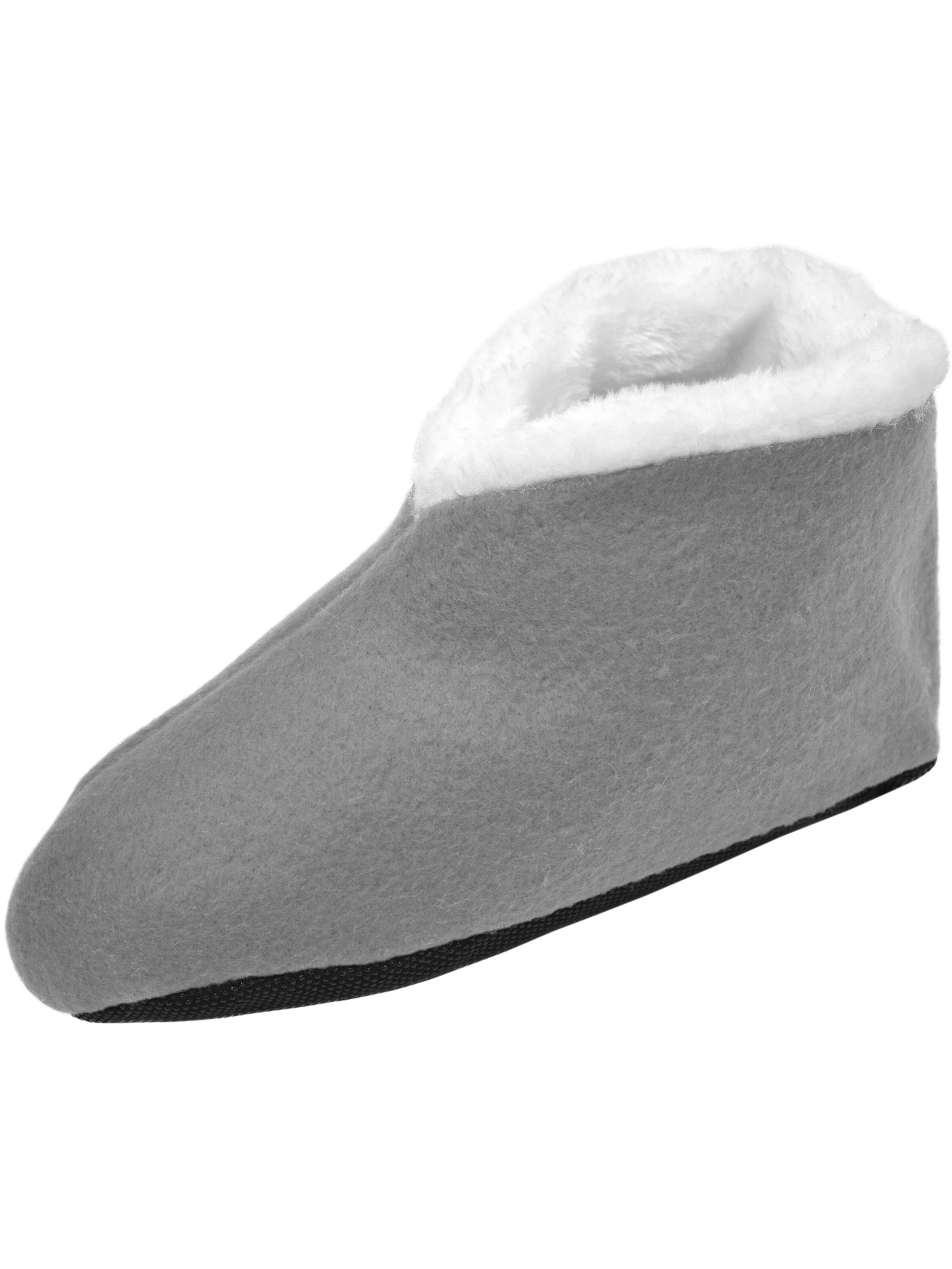 normani Slipper in Grey: front