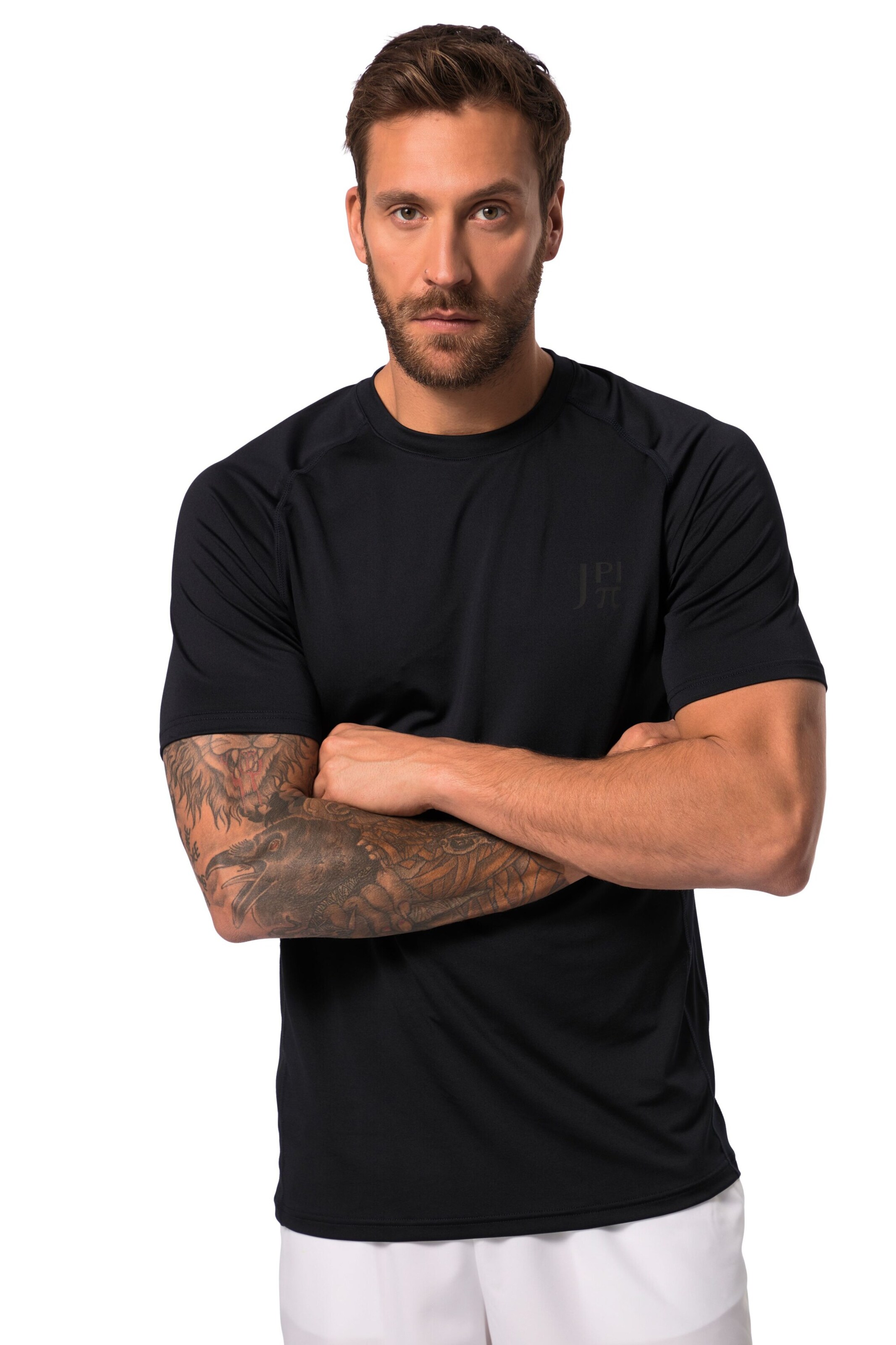 JAY-PI Performance Shirt in Black: front