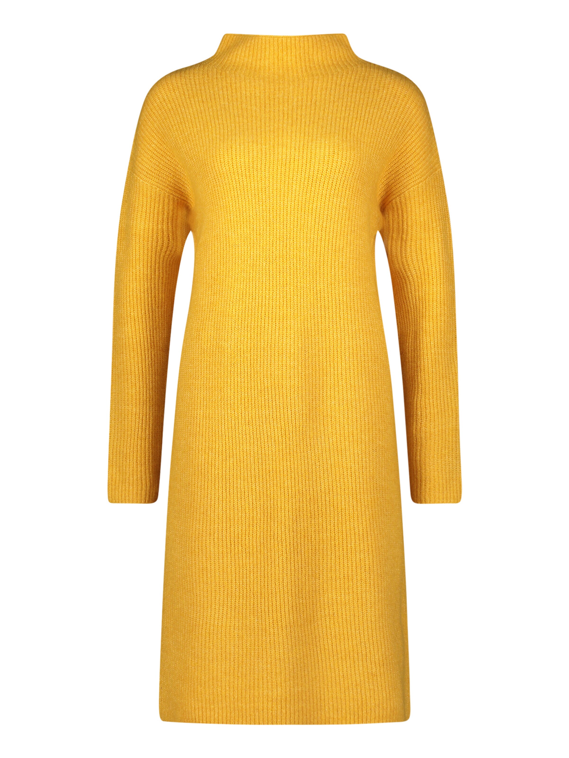Cartoon Knit dress in Orange: front