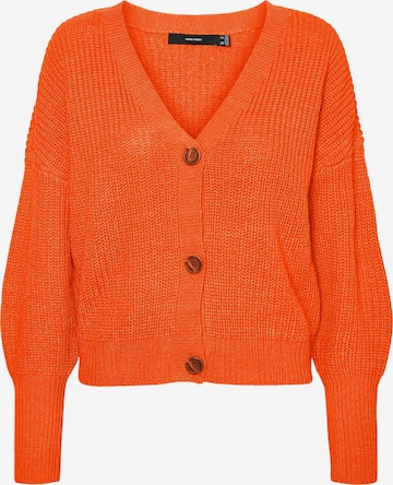 Cardigan 'LEA' VERO MODA en orange : devant